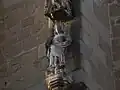 Statue of St. Catherine on a buttress[26]