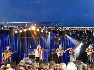 At the Glastonbury Festival, 2019