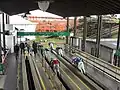 The ride's station