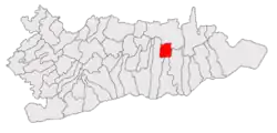 Location in Călărași County