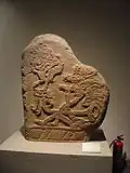Stele 50 from Izapa on display at the National Museum of Anthropology in Mexico City.