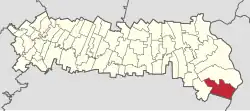 Location in Ialomița County