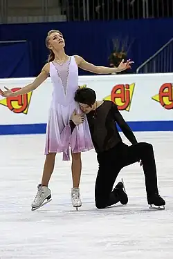 Alexandra Stepanova and Ivan Bukin at the 2016 European Championships