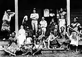 Stevenson family and servants, Vailima, 31 July 1892.