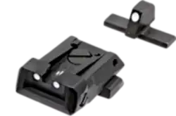 Steyr adjustable pistol sights.