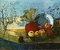 Still Life with Trees and Mountain, 1919, oil on canvas