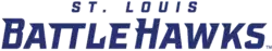 St. Louis Battlehawks wordmark