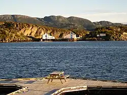 View of the island
