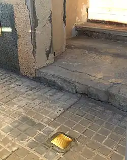 Stolperstein for Josep Soler Torrens in Spain