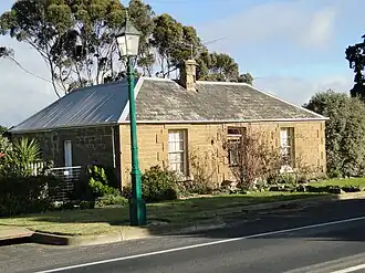 Historic stone house at Ceres