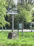 Village sign