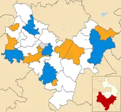 2003 results map