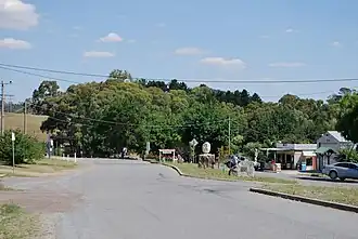 Main street of Strathbogie
