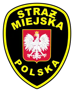 Polish Straż Miejska badge, general pattern