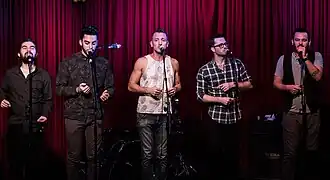 Performing live in October 2016