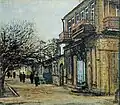 Street in the city of Derbent (1994)