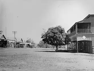 Street view in Hivesville, circa 1930