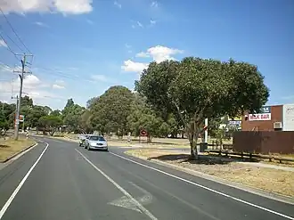 Street in Frankston North, Victoria.