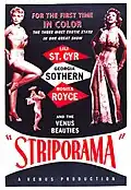 Image 88Striporama 1953 movie poster featuring Lili St. Cyr