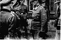 Jürgen Stroop and other officers during Warsaw Ghetto Uprising