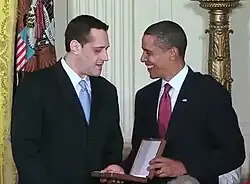 Stuart Milk and Barack Obama