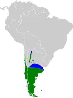 Map of range