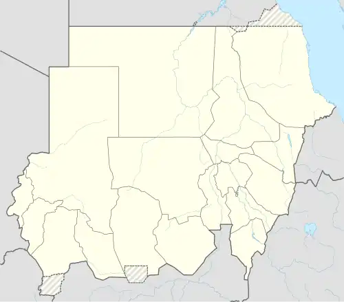 Talodi is located in Sudan