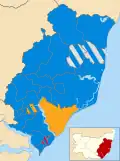 2015 results map