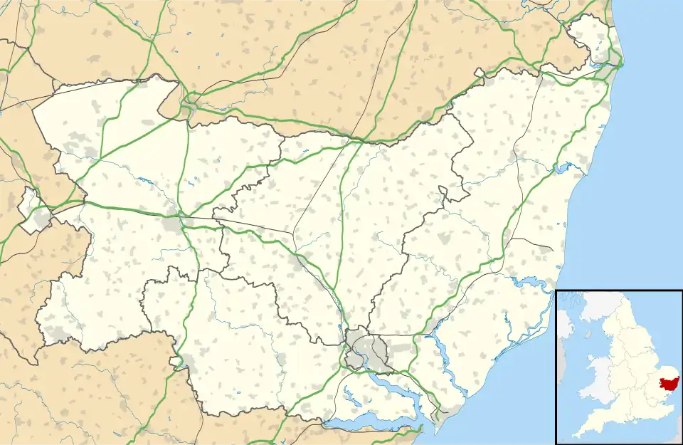 Woolpit is located in Suffolk