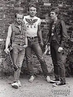 The Suicide Commandos at the Pilot's Club, Minneapolis in 1976