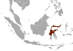 Map of range