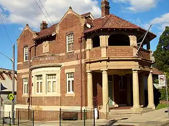 The former Summer Hill Post Office, Smith Street, is heritage-listed[3]