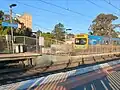 Sunbury Train Passing South Kensington Station