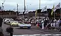 Maize & Blue at Sunrayce 93 Starting Line