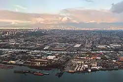 Aerial view of Sunset in December, 2024
