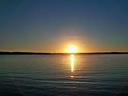 Sunset at Seven Points Campground on Percy Priest Lake Hermitage, TN