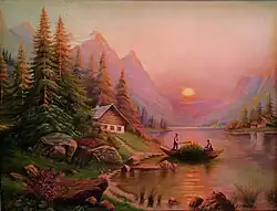 Original oil painting owned by Derek D Merrill