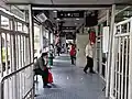 Western platform serving northbound buses