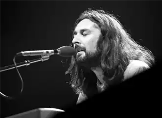 Davies performing in 1979