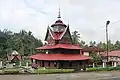 Late 19th-century village mosque (surau nagari) of Lubuk Bauk in Batipuh, West Sumatra.