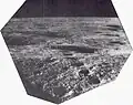 Wide-angle picture of the northwest wall of the Surveyor 5 crater