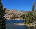 Southeast aspect of Dicks Peak seen from Susie Lake