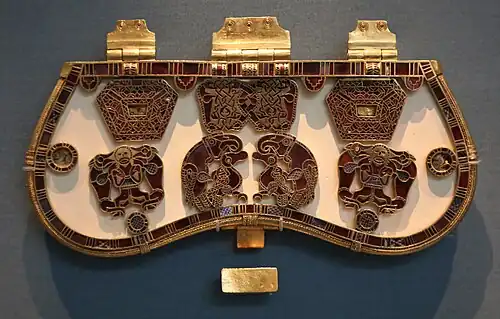 Purse Cover from Sutton Hoo burial