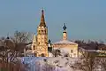 St. Nicholas Church with tented-roof tower