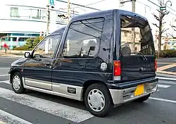 Alto Hustle (CR22S), equipped with Alto Works sideskirts