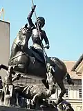 St. George and Dragon (1373), Prague