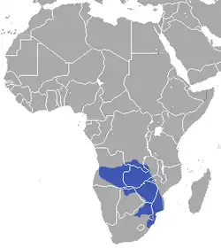Map of range