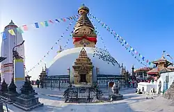 Swayambhunath, hilltop west of Kathmandu