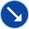 Pass on the right