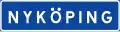 Place indication sign